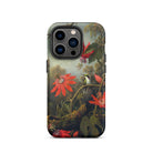 Hummingbird and Passionflowers - Martin Johnson Heade Iphone Case, 14 Pro / Matte, Hummingbird Passionflower Phone Case