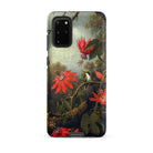 Hummingbird and Passionflowers - Martin Johnson Heade Samsung Case, Galaxy S20 Plus / Matte, Phone Case Vibrant Floral Hummingbird Design