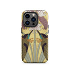 Hummingbirds and Orchids - Maurice Pillard Verneuil Iphone Case, 14 Pro / Matte, Art Nouveau Phone Case