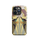 Hummingbirds and Orchids - Maurice Pillard Verneuil Iphone Case, 15 Pro / Matte, Art Nouveau Phone Case