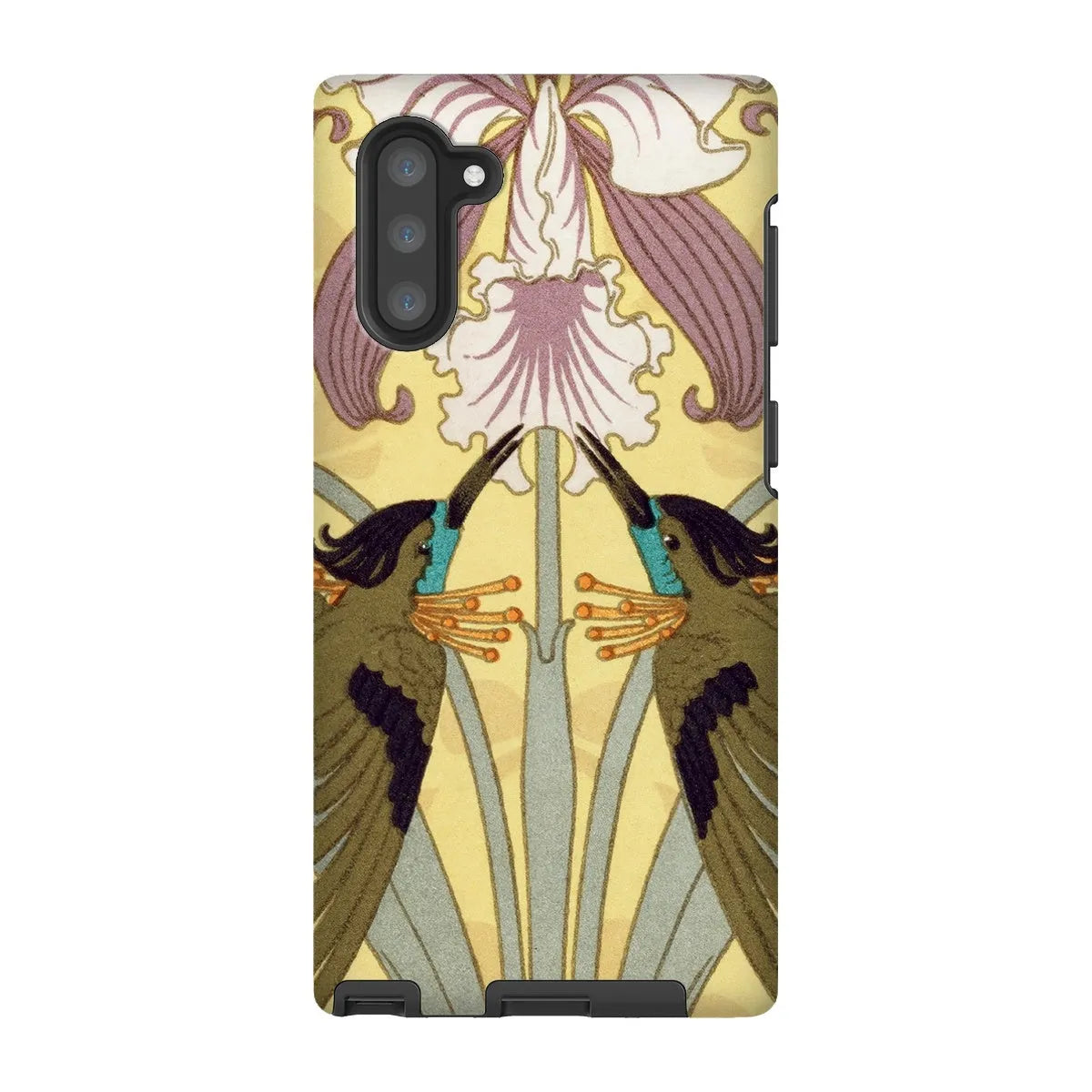Hummingbirds And Orchids Phone Case - Maurice Pillard Verneuil - Samsung Galaxy Note 10 / Matte - Mobile Phone Cases