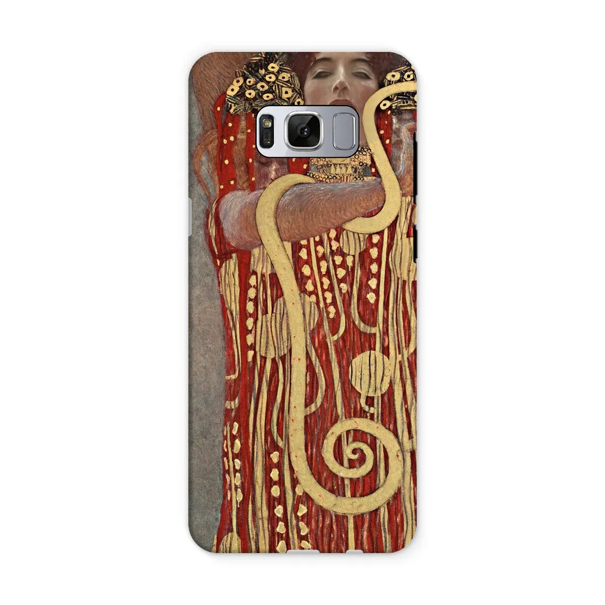 Hygieia - Gustav Klimt Ancient Greek Goddess Art Phone Case - Samsung Galaxy S8 / Matte - Mobile Phone Cases