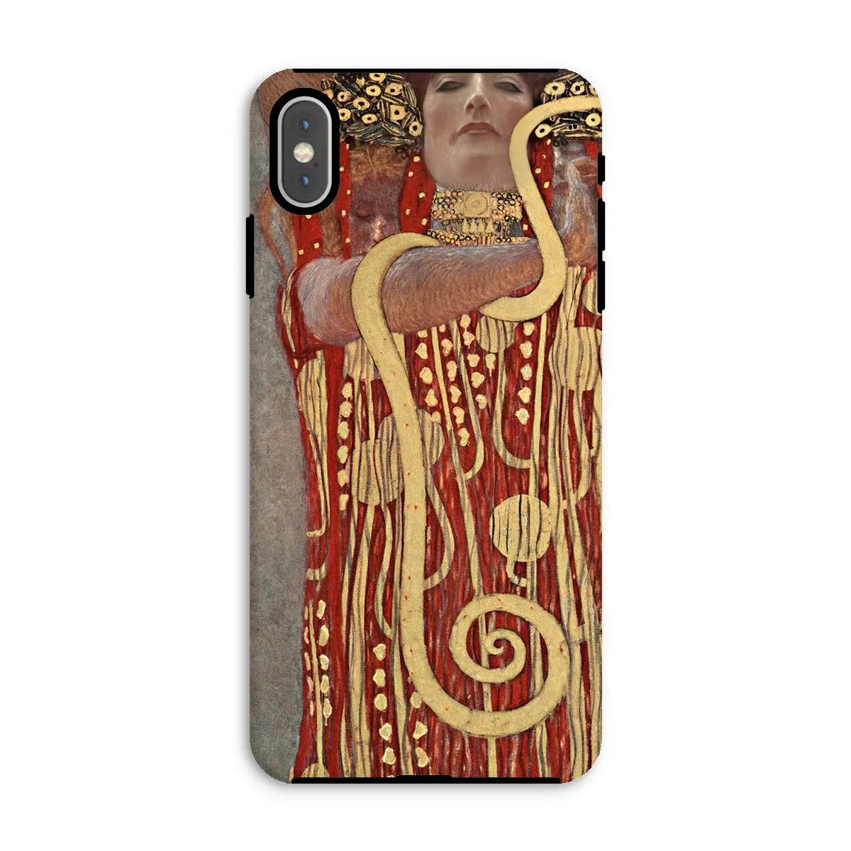 Hygieia - Gustav Klimt Ancient Greek Goddess Art Phone Case - Iphone Xs Max / Matte - Mobile Phone Cases - Aesthetic Art