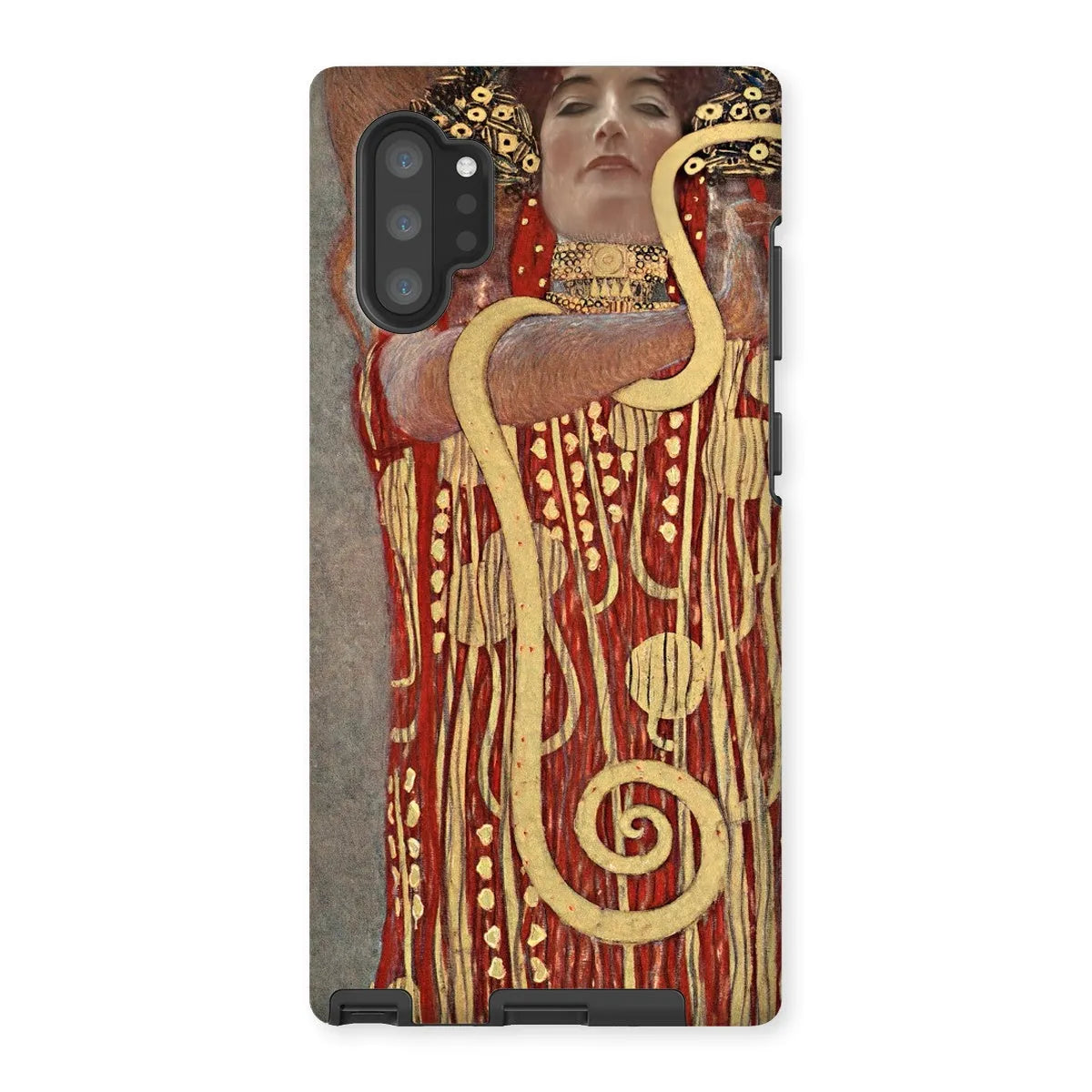 Hygieia - Gustav Klimt Ancient Greek Goddess Art Phone Case - Samsung Galaxy Note 10p / Matte - Mobile Phone Cases