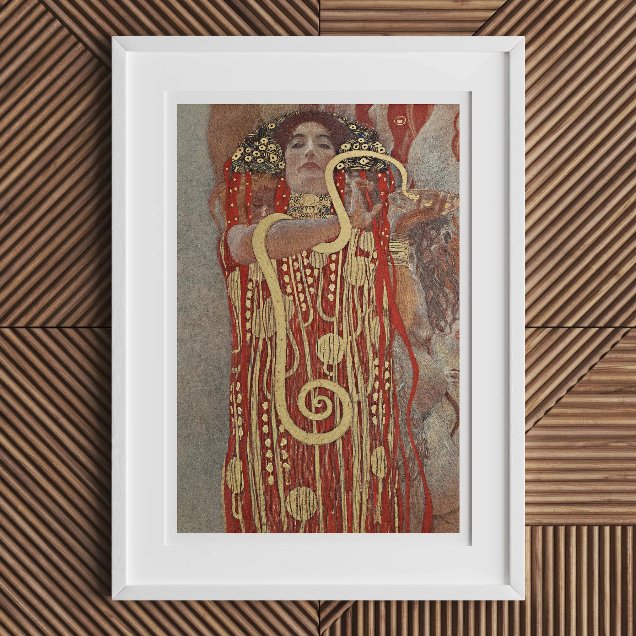 Hygieia - Gustav Klimt Fine Art Print - Posters Prints & Visual Artwork - Aesthetic Art
