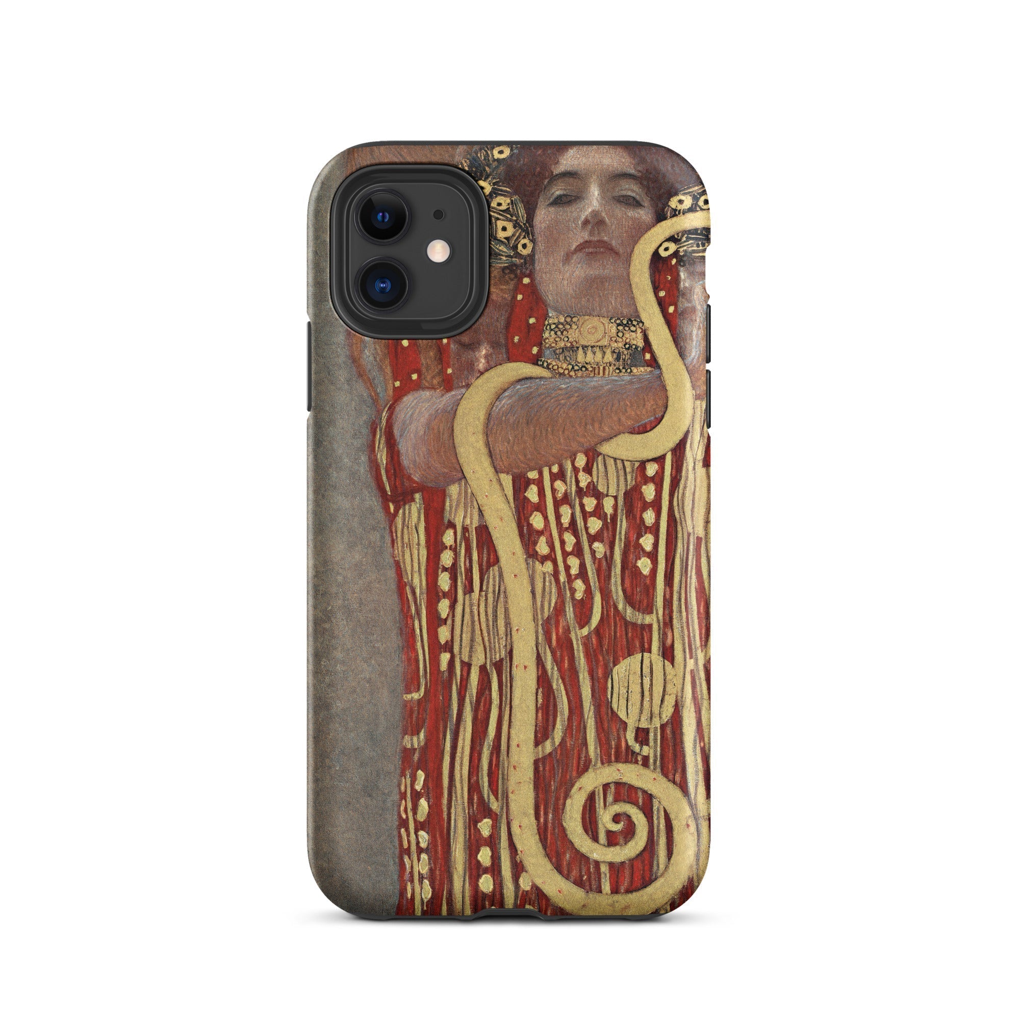 Hygieia Gustav Klimt Greek Goddess Iphone Case, 11 / Matte, Art Nouveau Phone Case