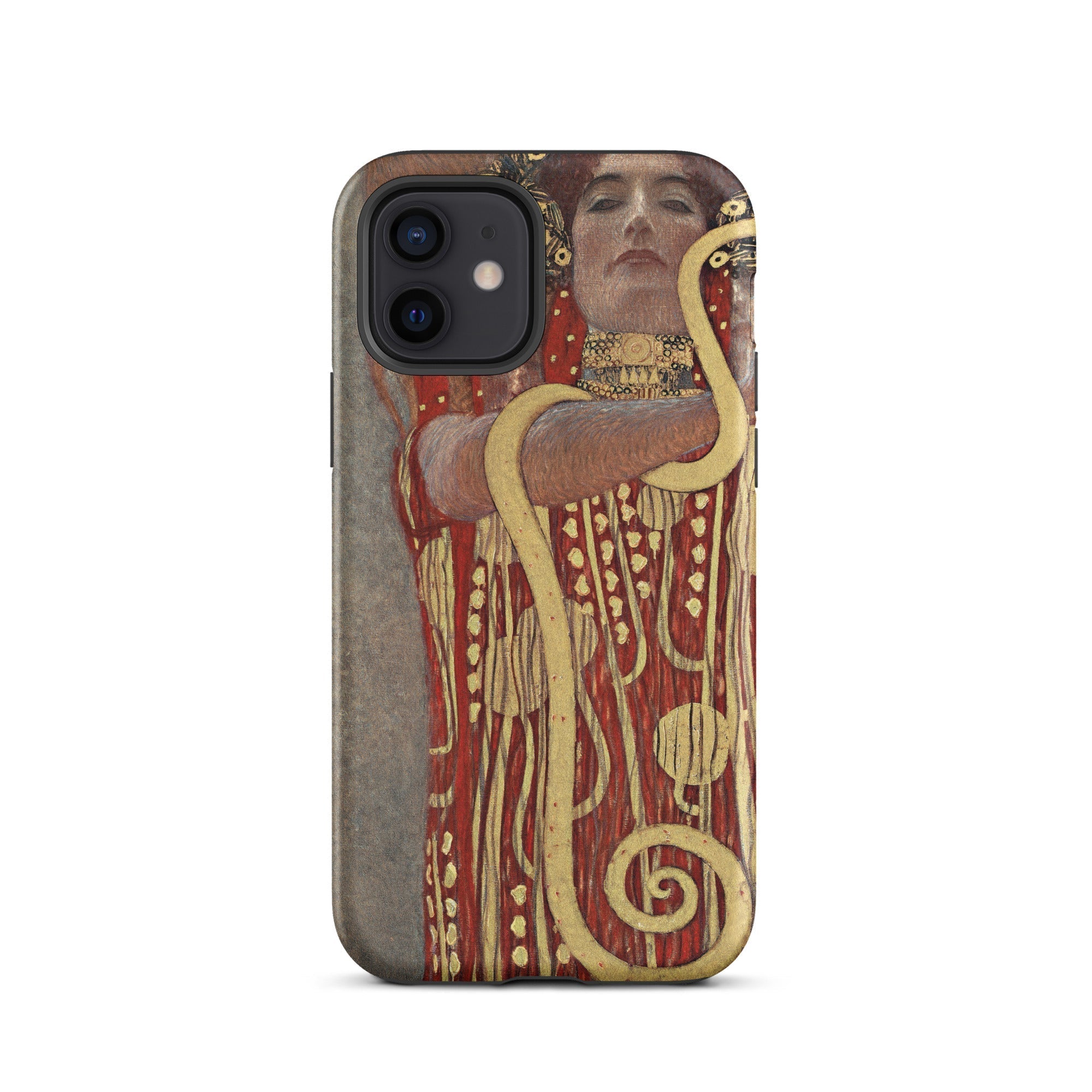 Hygieia Gustav Klimt Greek Goddess Iphone Case, 12 / Matte, Phone Case Klimt Painting