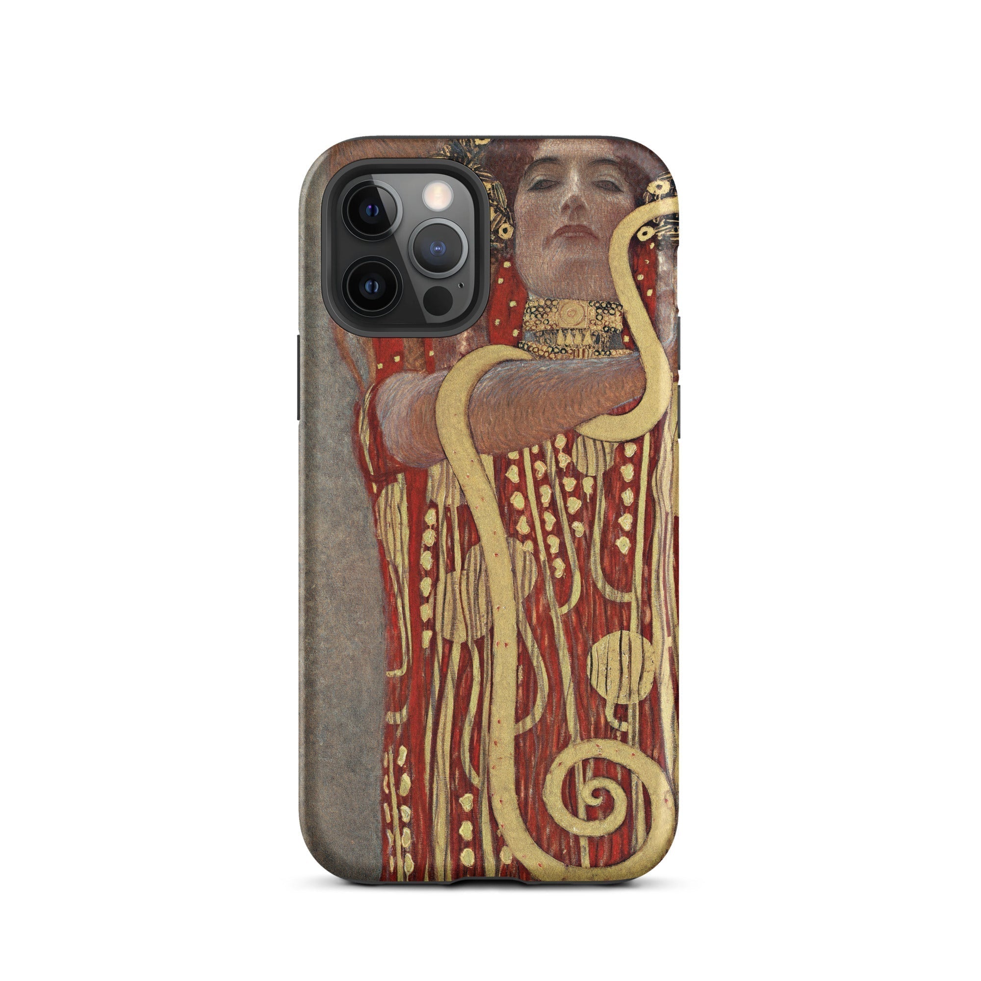 Hygieia Gustav Klimt Greek Goddess Iphone Case, 12 Pro / Matte, Phone Case Klimt Painting