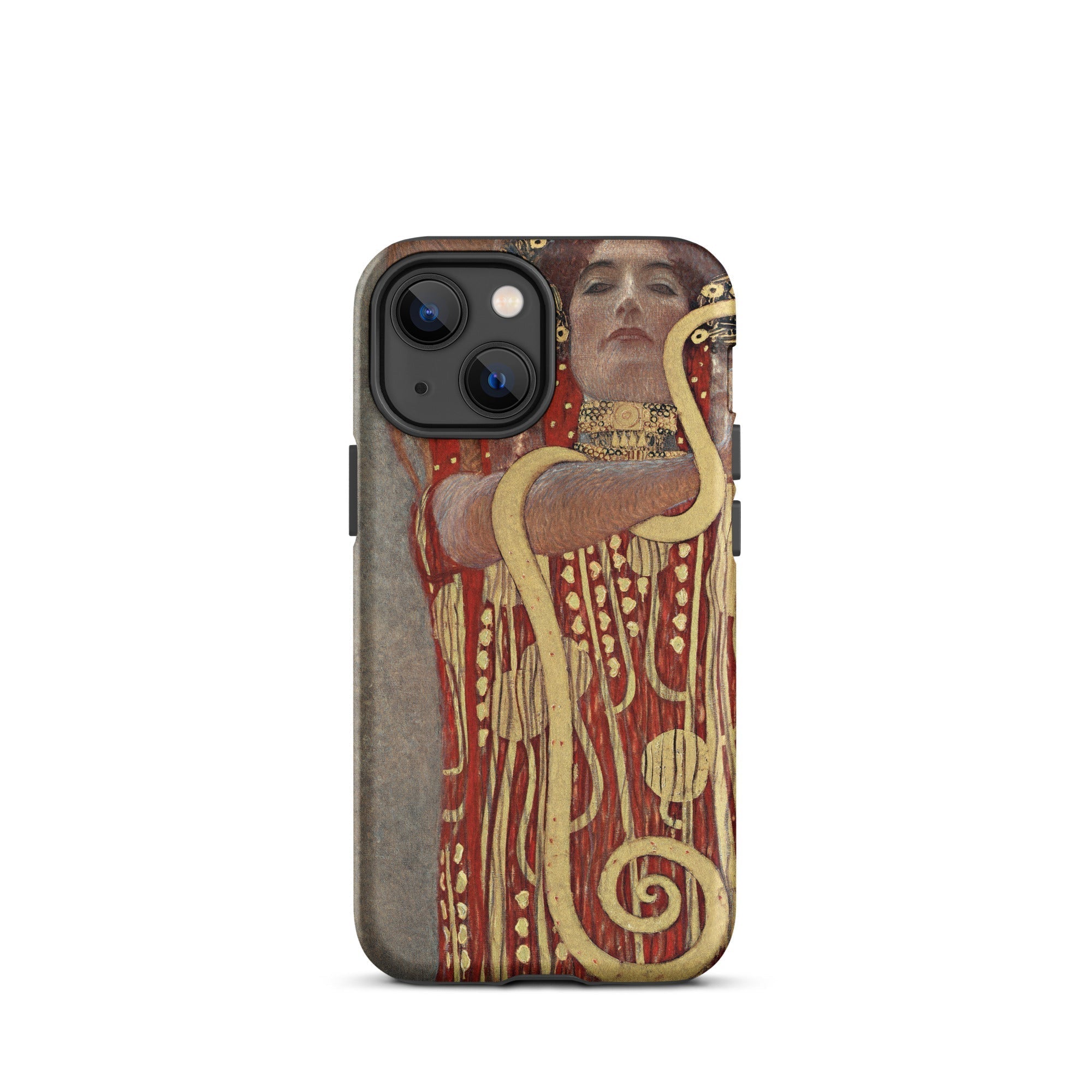 Hygieia Gustav Klimt Greek Goddess Iphone Case, 13 Mini / Matte, Iphone Case Klimt Painting