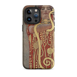 Hygieia - Gustav Klimt Greek Goddess Iphone Case, 15 Pro Max / Matte, Artistic Phone Case