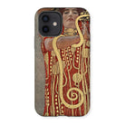 Hygieia - Gustav Klimt Greek Goddess Iphone Case 12 / Matte Mobile Phone Cases