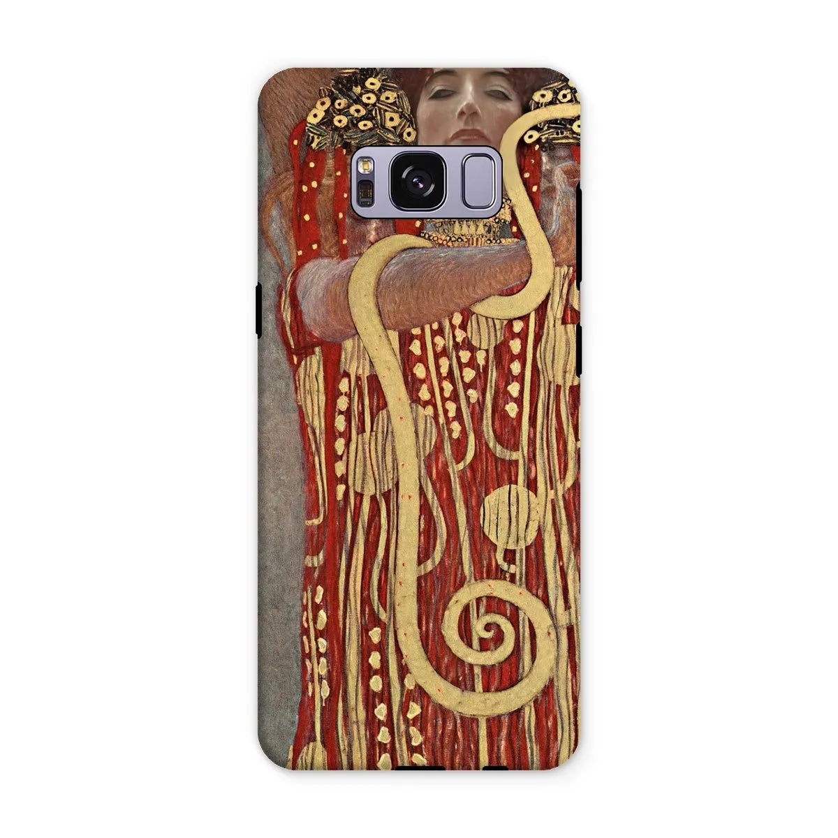 Hygieia - Vienna Succession Phone Case - Gustav Klimt - Samsung Galaxy S8 Plus / Matte - Mobile Phone Cases - Aesthetic