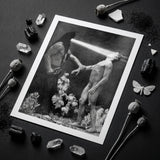 Hypnosis - Sascha Schneider Art Print / Canvas, 12x16’’ / 31x41cm / Unframed / White Border, Posters Prints & Visual Artwork, Toby Leon