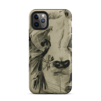 Hypocrisy - Felicien Rops Erotic Satire Phone Case Iphone 11 Pro Max / Matte Smartphone Case Sketch Design Felicien Rops Erotic, Erotic