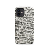 Ichthyology - Oliver Goldsmith Iphone Case, 12 / Matte, Fish-patterned Phone Case