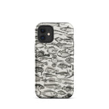 Ichthyology - Oliver Goldsmith Iphone Case, 12 Mini / Matte, Fish-patterned Phone Case