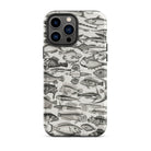 Ichthyology Oliver Goldsmith Iphone Case, 13 Pro Max / Matte, Fish Patterned Phone Case