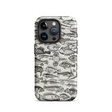 Ichthyology - Oliver Goldsmith Iphone Case, 15 Pro / Matte, Fish-patterned Phone Case