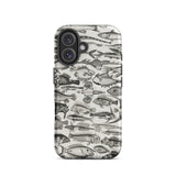 Ichthyology - Oliver Goldsmith Iphone Case, 16 / Matte, Fish-patterned Phone Case