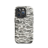Ichthyology - Oliver Goldsmith Iphone Case, 16 Pro / Matte, Fish-patterned Phone Case