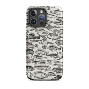 Ichthyology - Oliver Goldsmith Iphone Case, 16 Pro Max / Matte, Fish-patterned Phone Case