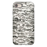 Ichthyology - Oliver Goldsmith Iphone Case, 8 / Matte, Fish-patterned Phone Case