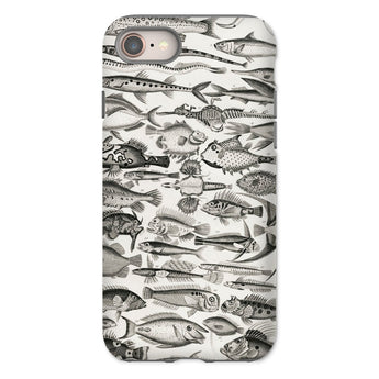 Ichthyology - Oliver Goldsmith Iphone Case, 8 / Matte, Fish-patterned Phone Case