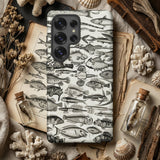 Ichthyology - Oliver Goldsmith Phone Case, Mobile Cases, Toby Leon
