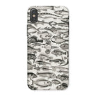 Ichthyology - Oliver Goldsmith Iphone Case, x / Matte, Fish-patterned Phone Case