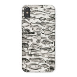 Ichthyology - Oliver Goldsmith Iphone Case, x / Matte, Fish-patterned Phone Case