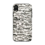 Ichthyology - Oliver Goldsmith Iphone Case, Xr / Matte, Fish-patterned Phone Case