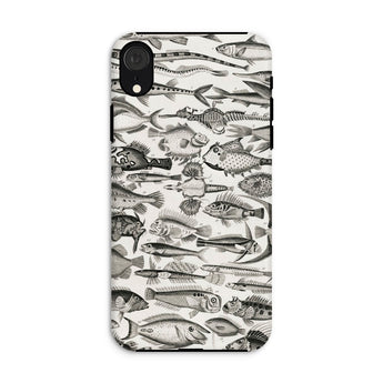Ichthyology - Oliver Goldsmith Iphone Case, Xr / Matte, Fish-patterned Phone Case