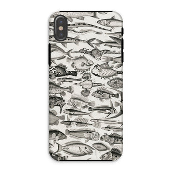 Ichthyology - Oliver Goldsmith Iphone Case, Xs / Matte, Fish-patterned Phone Case