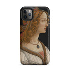 Idealized Portrait of a Lady Sandro Botticelli Iphone Case, 11 Pro Max / Matte, Renaissance Art Iphone Case
