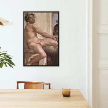 Ignudo - Michelangelo Sacrifice of Noah Art Print / Canvas, Posters Prints & Visual Artwork, Toby Leon