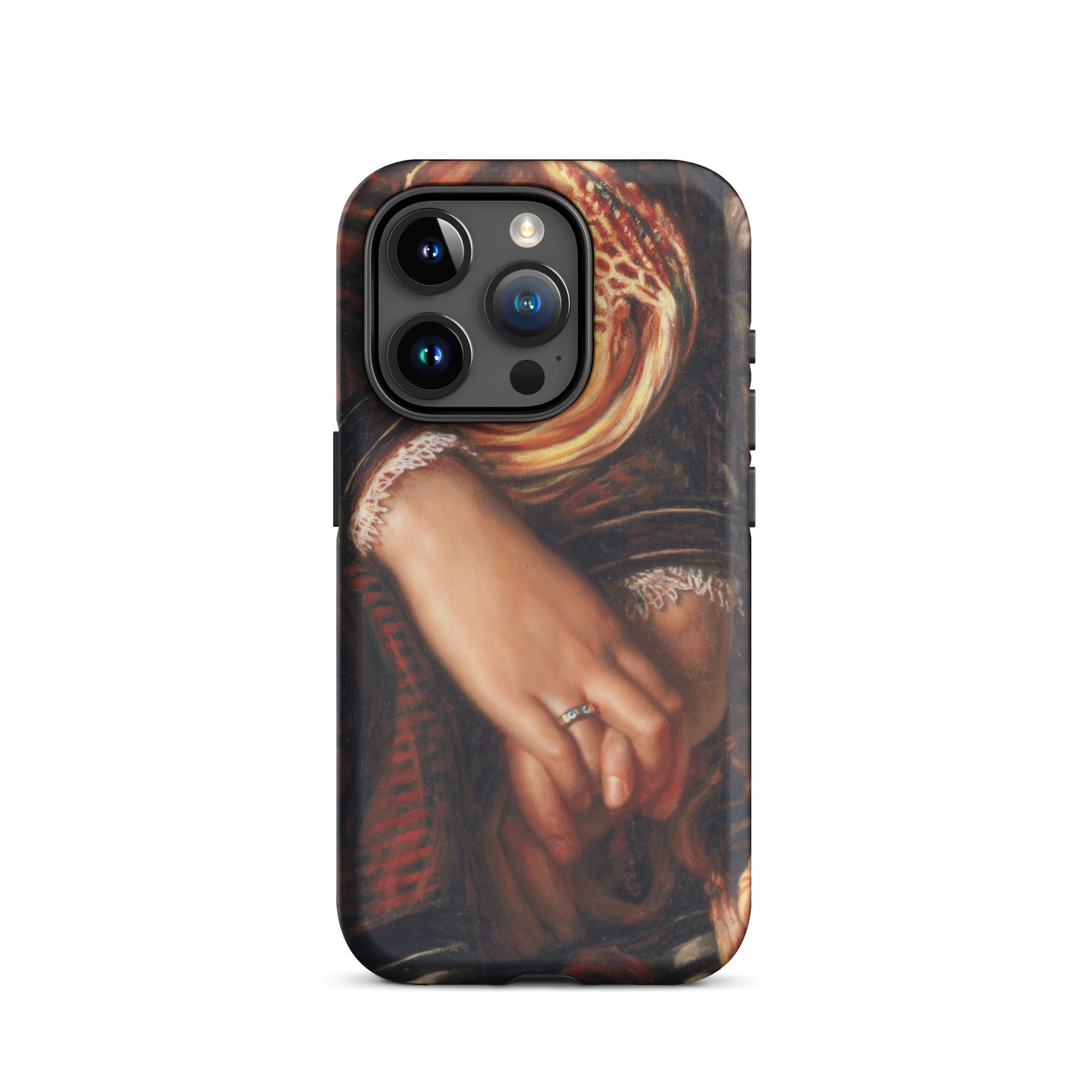 Il Dolce Far Niente William Holman Hunt Iphone Case, Iphone Case Painting Clasped Hands