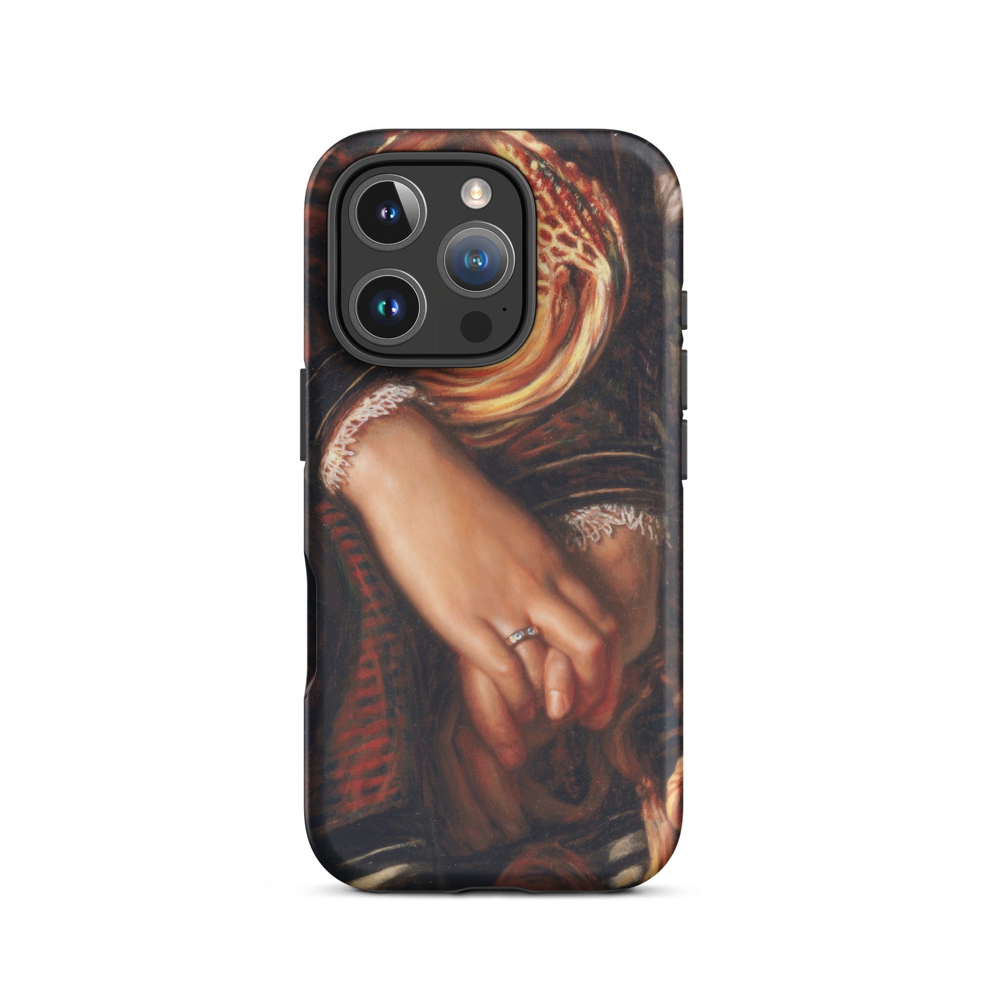 Il Dolce Far Niente William Holman Hunt Iphone Case, Iphone Case Painting Clasped Hands