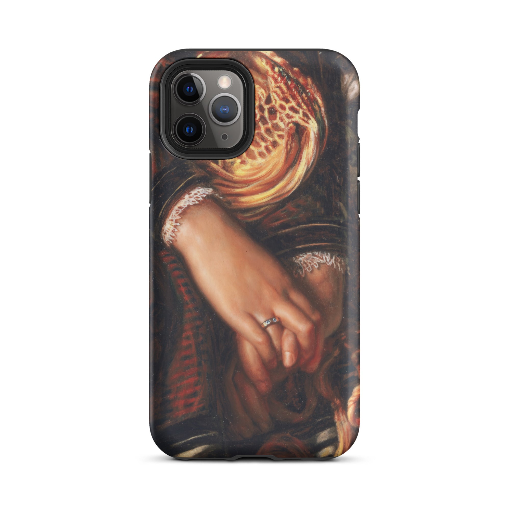 Il Dolce Far Niente William Holman Hunt Iphone Case, Iphone Case Painting Clasped Hands