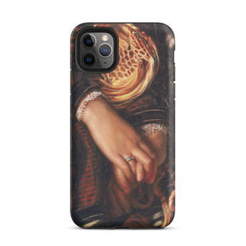 Il Dolce Far Niente - William Holman Hunt Phone Case Iphone 11 Pro Max / Matte Artistic Phone Case William Holman Hunt Flesh Meets Fabric