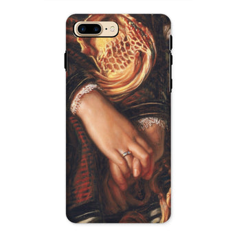 Il Dolce Far Niente - William Holman Hunt Phone Case Iphone 8 Plus / Matte Artistic Phone Case William Holman Hunt Flesh Meets Fabric