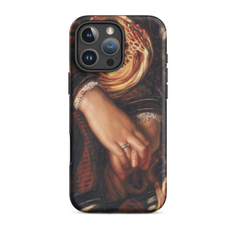 Il Dolce Far Niente - William Holman Hunt Phone Case Iphone 16 Pro Max / Matte Artistic Phone Case William Holman Hunt Flesh Meets Fabric