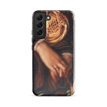 Il Dolce Far Niente - William Holman Hunt Phone Case Samsung Galaxy S22 Plus / Gloss Black Phone Case Detailed Classical Painting Clasped