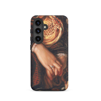 Il Dolce Far Niente - William Holman Hunt Phone Case Samsung Galaxy S24 / Matte Phone Case Detailed Classical Painting Clasped Hands Lace