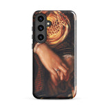 Il Dolce Far Niente - William Holman Hunt Phone Case Samsung Galaxy S24 Plus / Gloss Phone Case Detailed Warm-toned Painting Clasped Hands