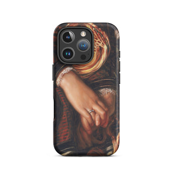 Il Dolce Far Niente - William Holman Hunt Phone Case Iphone 16 Pro / Matte Painting Clasped Hands Flesh Meets Fabric Whisper Casts Mobile