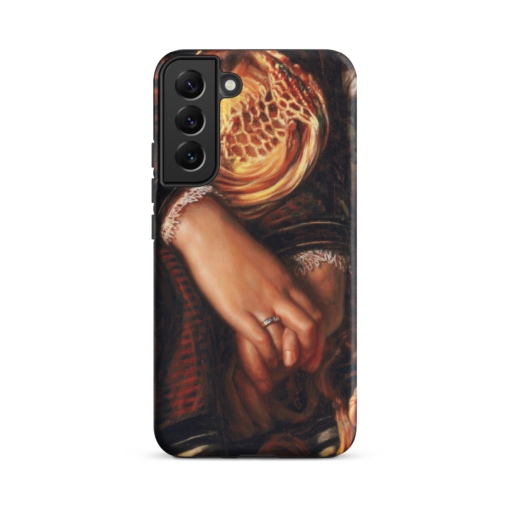 Il Dolce Far Niente William Holman Hunt Samsung Case, Galaxy S22 Plus / Matte, Smartphone Case Classical Painting Hands