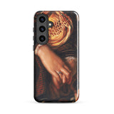 Il Dolce Far Niente - William Holman Hunt Samsung Case, Galaxy S24 Plus / Gloss, Smartphone Case Classical Painting Woman’s Hands Ring