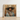Framed Portrait Woman Wide-brimmed Beige Hat Light Blue Black Lesbian Cowgirl, Elegant Outlaw Reminding, Sapphic Art