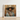 Framed Portrait Woman Wide-brimmed Beige Hat Light Blue Black Lesbian Cowgirl, Elegant Outlaw Reminding, Sapphic Art