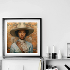 Imani - Black Lesbian Cowgirl Sapphic Art Print Posters Prints & Visual Artwork